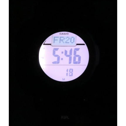 Casio Pro Trek Digital Green Bio Based Resin Strap Tough Solar PRG-340-3 100M Men's Watch
