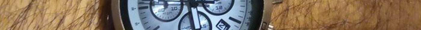 Fossil Coachman Chronograph Black Leather CH2564 Men’s Watch