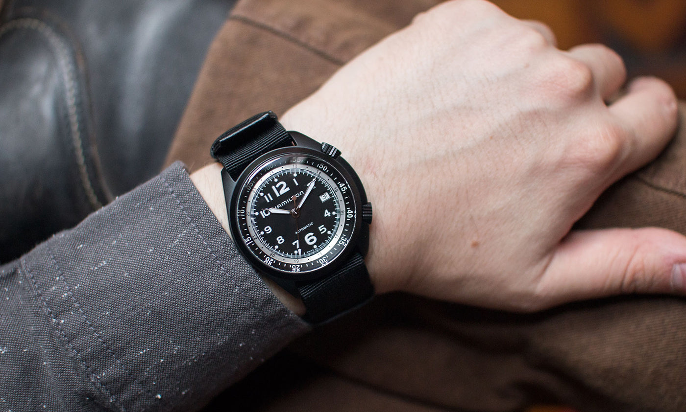 Hamilton Khaki Aviation Watch H80485835|A modern take on a classic concept