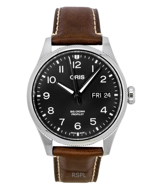 Oris Big Crown ProPilot Big Day Date Grey Dial Automatic 01 752 7760 4063-07 5 22 07LC 100M Men's Watch