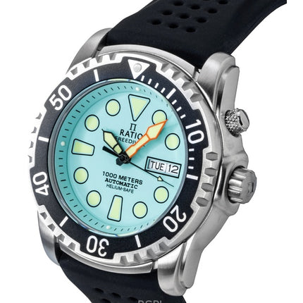 Ratio FreeDiver Helium-Safe 1000M Sapphire Automatic 1068HA90-34VA-IBLU Men's Watch