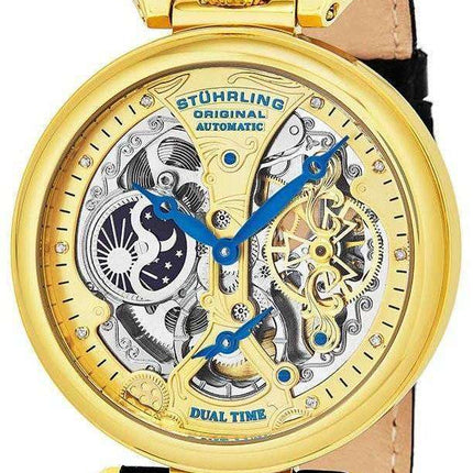 Stuhrling Original Emperors Grand Dual Time Automatic 127A2.333519 Men's Watch