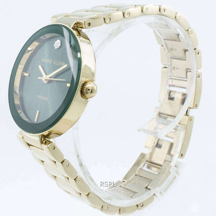 Anne Klein 1362GNGB Diamond Accents Quartz Women's Watch