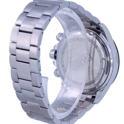 Hugo Boss Ikon Chronograph Tachymeter Silver Dial Quartz 1512964.G 100M Mens Watch