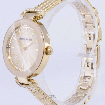 Anne Klein Quartz Diamond Accents 1906TMGB Women's Watch