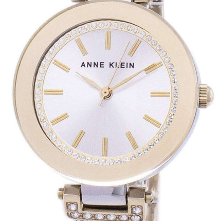 Anne Klein Quartz Diamond Accents 1907SVTT Women's Watch