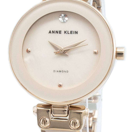 Anne Klein 1980BMRG Diamond Accents Quartz Women's Watch