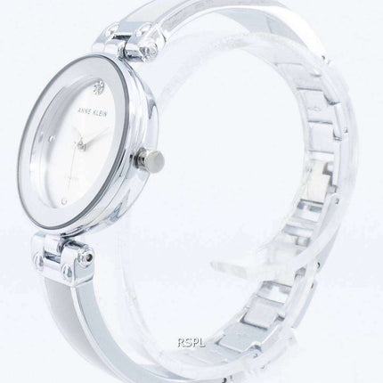 Anne Klein 1981LGSV Diamond Accents Quartz Women's Watch