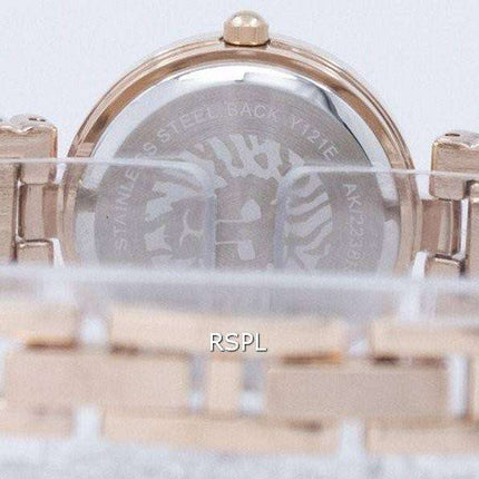 Anne Klein Quartz Swarovski Crystal 2238RGST Women's Watch