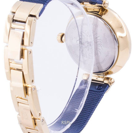 Anne Klein Swarovski Crystal Accented 3001GPBL Quartz Women's Watch