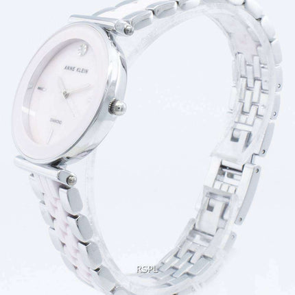 Anne Klein 3159LPSV Diamond Accents Quartz Women's Watch