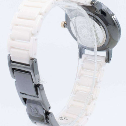 Anne Klein 3365GYLP Diamond Accents Quartz Women's Watch