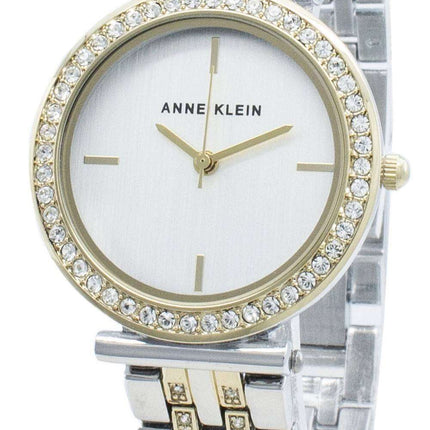 Anne Klein AK-3409SVTT Diamond Accents Quartz Women's Watch