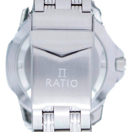 Ratio Free Diver Professional 200M Sapphire Quartz 36JL140 Men's Watch