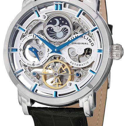 Stuhrling Original Anatol Automatic Dual Time 371.01 Mens Watch