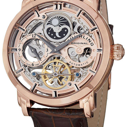 Stuhrling Original Anatol Automatic Dual Time 371.03 Mens Watch