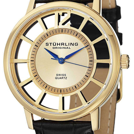 Stuhrling Original Winchester Del Sol Swiss Quartz Gold-Tone 388S.333531 Mens Watch