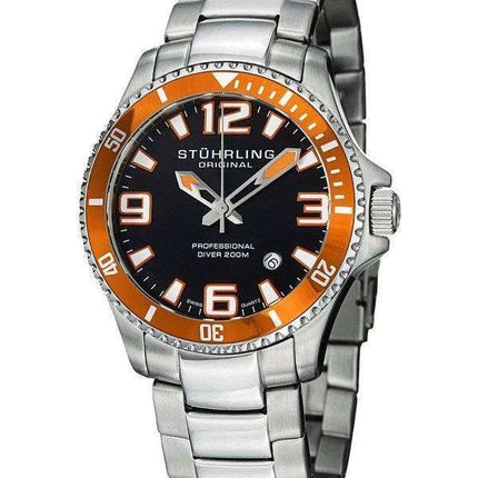Stuhrling Original Regatta Champion Professional Diver 200M 395.33I117 Mens Watch