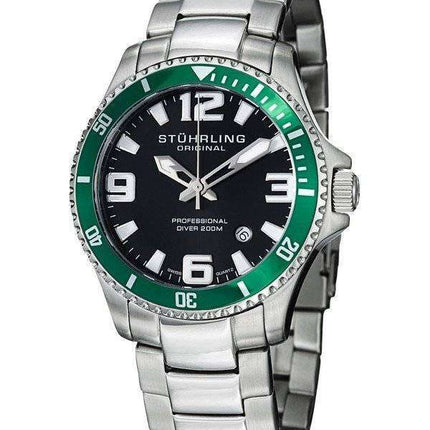 Stuhrling Original Regatta Champion Professional Diver 200M 395.33P154 Mens Watch