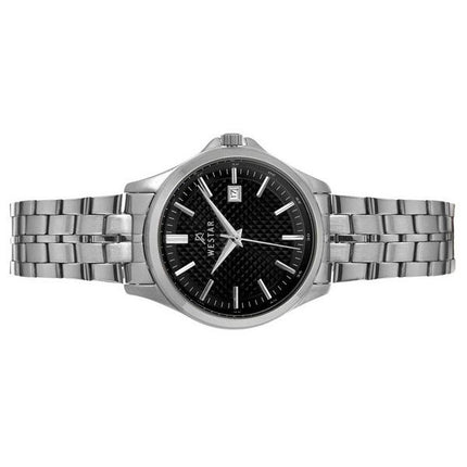 Westar Profile Stainless Steel Black Dial Quartz 40202STN103 Women's Watch