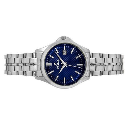 Westar Profile Stainless Steel Blue Dial Quartz 40202STN104 Women's Watch