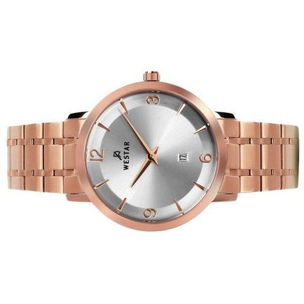 Westar Profile Stainless Steel Silver Dial Quartz 40220PPN607 Women's Watch