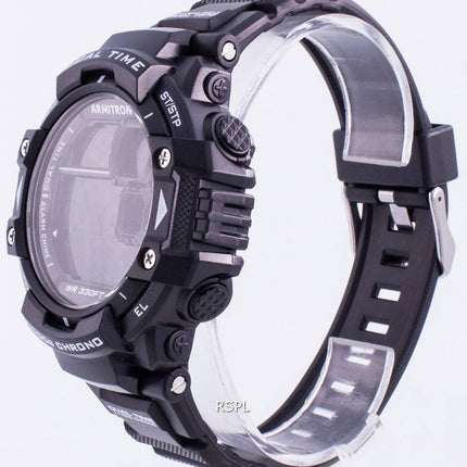 Armitron Sport 408309BLK Quartz Dual Time Men's Watch