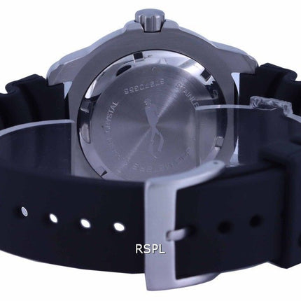 Ratio FreeDiver Orange Dial PU Strap Quartz 48HA90-02-ORG 500M Mens Watch
