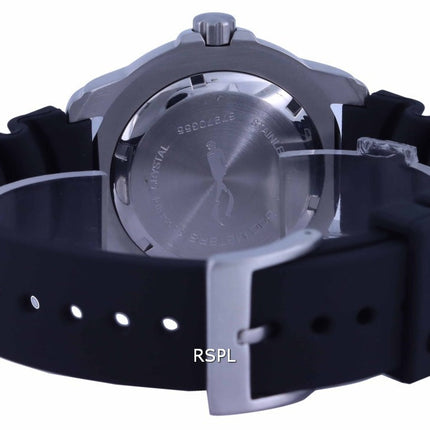 Ratio FreeDiver Orange Dial PU Strap Quartz 48HA90-02-ORG 500M Mens Watch