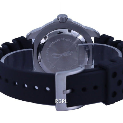 Ratio FreeDiver White Dial PU Strap Quartz 48HA90-02-WHT 500M Mens Watch