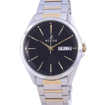 Westar Black Dial Stainless Steel Quartz 50212 CBN 103 Men's Watch