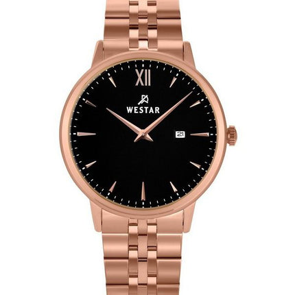 Westar Profile Stainless Steel Black Dial Quartz 50215PPN603 Men's Watch