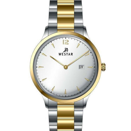 Westar Profile Stainless Steel Silver Dial Quartz 50218CBN107 Men's Watch