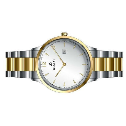 Westar Profile Stainless Steel Silver Dial Quartz 50218CBN107 Men's Watch