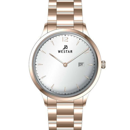 Westar Profile Stainless Steel Silver Dial Quartz 50218PPN607 Men's Watch