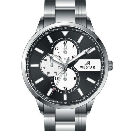Westar Profile Stainless Steel Multifunction Dial Quartz 50239STN103 Men's Watch