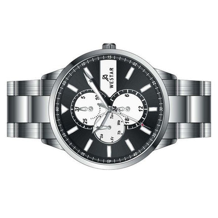 Westar Profile Stainless Steel Multifunction Dial Quartz 50239STN103 Men's Watch