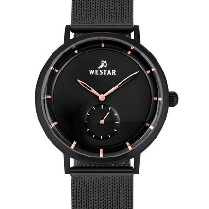 Westar Profile Stainless Steel Black Dial Quartz 50247BBN603 Men's Watch