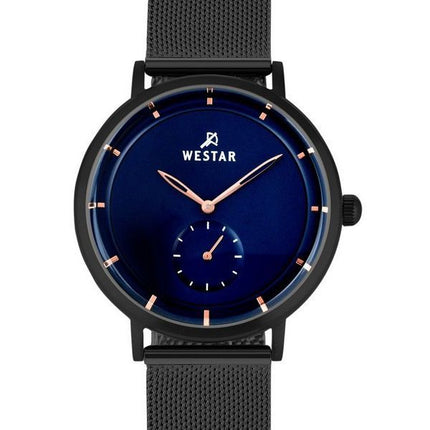 Westar Profile Stainless Steel Blue Dial Quartz 50247BBN604 Men's Watch