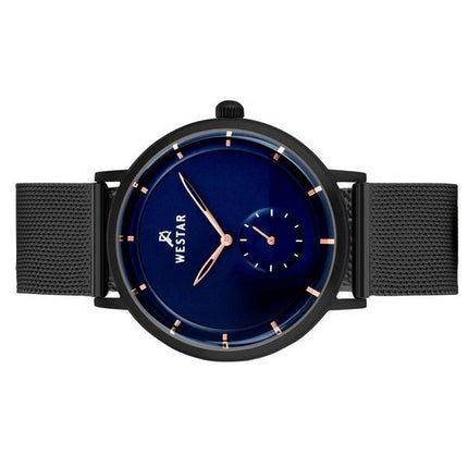 Westar Profile Stainless Steel Blue Dial Quartz 50247BBN604 Men's Watch