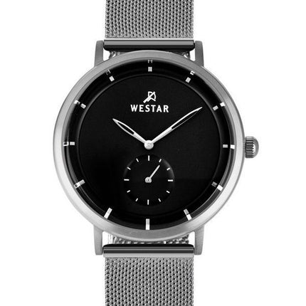 Westar Profile Stainless Steel Black Dial Quartz 50247STN103 Men's Watch