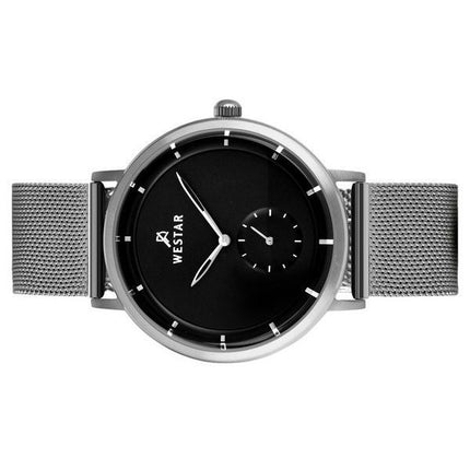Westar Profile Stainless Steel Black Dial Quartz 50247STN103 Men's Watch