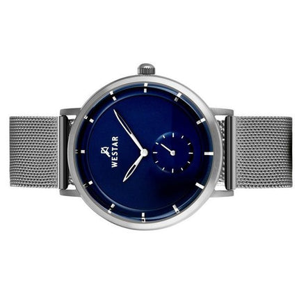 Westar Profile Stainless Steel Blue Dial Quartz 50247STN104 Men's Watch