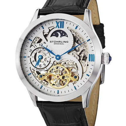 Stuhrling Original Special Reserve Automatic Dual Time 571.33152 Mens Watch