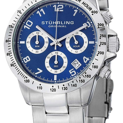 Stuhrling Original Concorso Quartz Chronograph 665B.02 Mens Watch