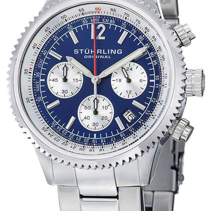 Stuhrling Original Monaco Quartz Chronograph 669B.02 Mens Watch