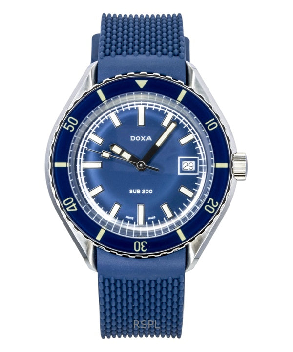 Doxa Sub 200 Caribbean Stainless Steel Blue Dial Automatic Diver's 799.10.201.32 200M Men's Watch