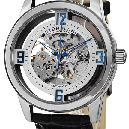 Stuhrling Original Winchester Automatic Skeleton Dial 877.01 Mens Watch