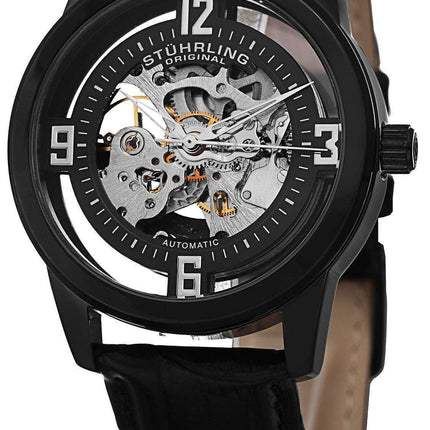 Stuhrling Original Winchester Automatic Self-Wind Skeleton 877.06 Mens Watch