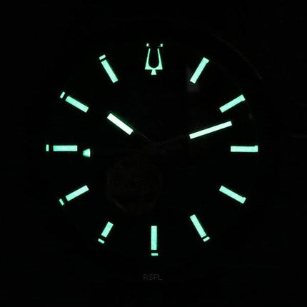 Bulova Maquina Chronograph Black Dial Black Strap Quartz 98B381 Men's Watch